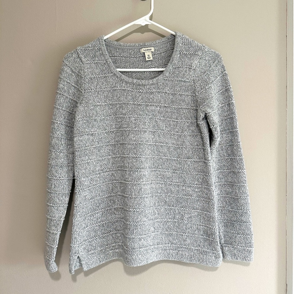LL Bean Cotton Sweater XS